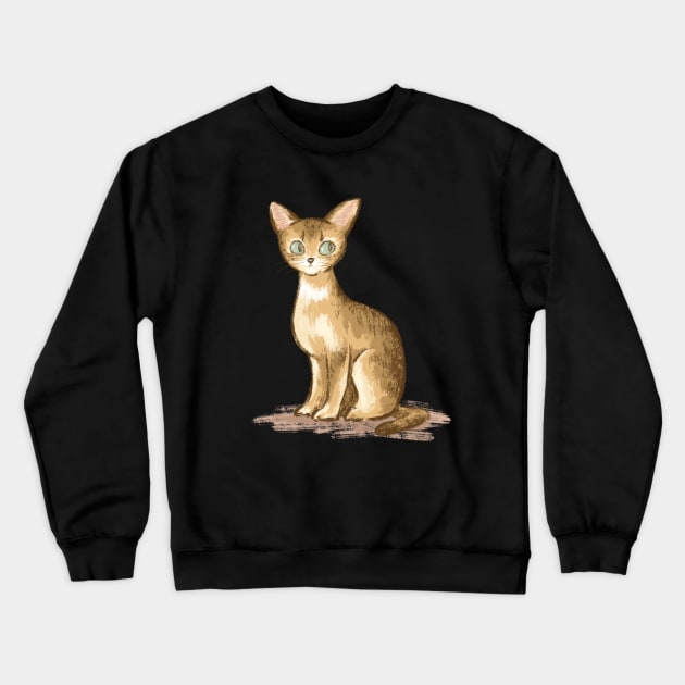 Abyssinian Crewneck Sweatshirt by sanogawa